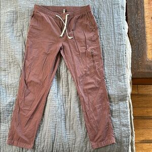 Vuori Burgundy Ripstop Pants